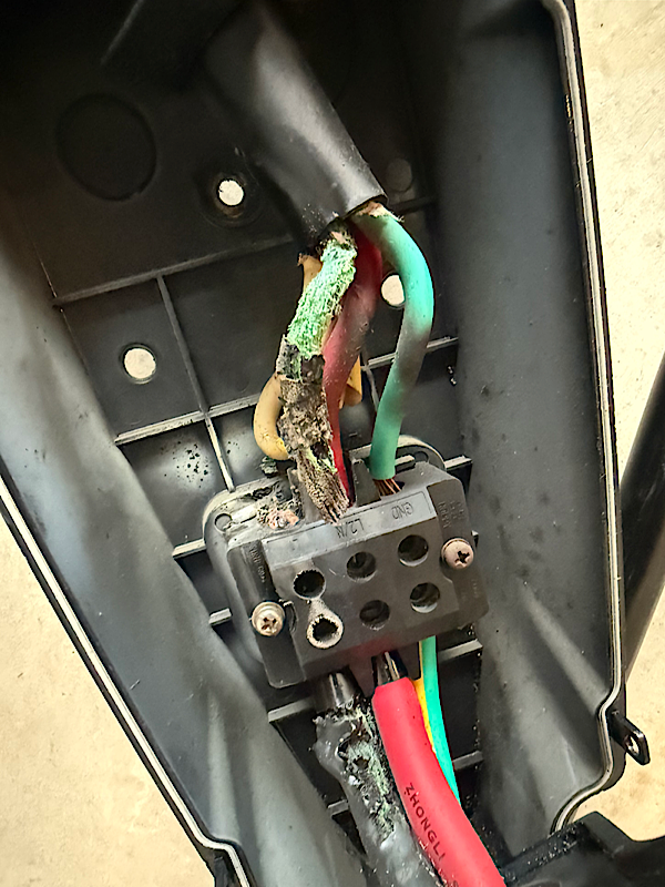 Burned Wiring Fix